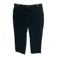 90s Polo by Ralph Lauren コーデュロイパンツ W42 ブラック ポロラルフローレン ジップアップ 90年代 細畝 コーズ ボトムス 2605-608のサムネイル