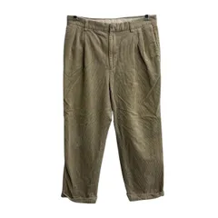 BANANA REPUBLIC コーデュロイパンツ W34 ベージュ バナナリパブリック ジップアップ コーデュロイ 細畝 ボトムス 2605-609のサムネイル