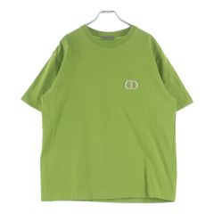 未使用品】DIOR⭐︎CDロゴ刺繍 Tシャツ ライトグリーン - メルカリ