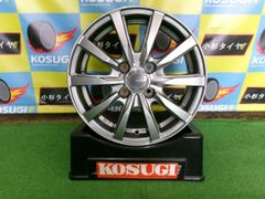 軽用14インチアルミホイール 新品4本SET❗️おしゃれなグレー系‼️お 