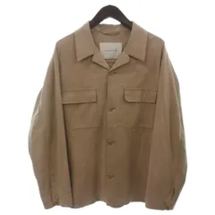 マッキントッシュ MACKINTOSH オープンカラー フェイクスエード シャツ 長袖 ベージュ系 38のサムネイル