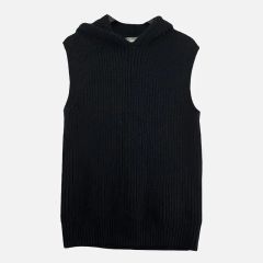 NEXUSVII. ショールカラー ニットベスト ブラック 46 - メルカリ