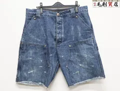 CHROME HEARTS クロムハーツ DENIM CARPENTER SHORTS デニム カーペンター ハーフパンツ メンズ 34インチ 【中古】 パンツのサムネイル
