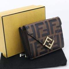 未使用品 FENDI コンパクトウォレット 8M0462 ズッカ柄 248 - メルカリ