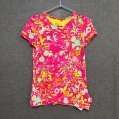 OILILY 女の子 6y フローラル 半袖 Tシャツ ピンク BO1642のサムネイル