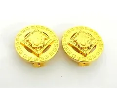 GIANNI VERSACE　ジャンニ ヴェルサーチェ イヤリング メデューサ ゴールド メタル レディース 美品のサムネイル
