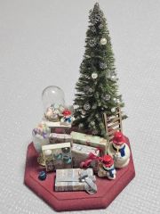 希少 オカベマキコ クリスマスツリー ガラス作家 人気作家 - メルカリ