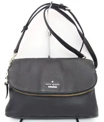 Kate spade　ケイトスペード　ショルダーバッグ　レザー　ブラック