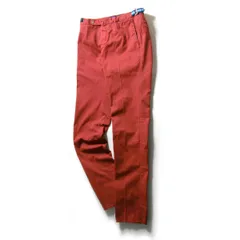 【新品】 GTA ／ ジーティーアー　ストレッチ パンツ ルーマニア製 SLIM FIT スリムパンツ クラシックスタイル サイドベルト 赤 茜色 レッド G.T.A ｜ オールシーズンのサムネイル