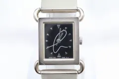 【W305-3】動作品 電池交換済 agnes b. アニエスベー ブレスレットウォッチ 腕時計 V401-5950 レディースのサムネイル