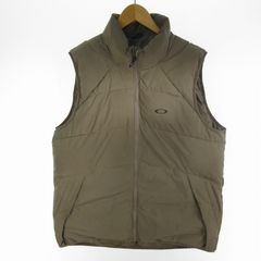 美品】OAKLEY ダウンベスト カーキ M REGULAR FIT 通学 - メルカリ