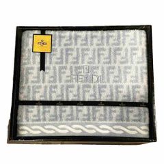 新品未使用品FENDI（フェンディ） ズッカ柄タオルシーツ ベージュ