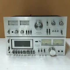 【D14391】 Technics テクニクス SU-7700 アンプ +RS-617Uカセットデッキ ※現状品ジャンクのサムネイル