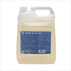 【最安】 シャボン玉 スノール 液体 タイプ 衣料用 ５L 洗剤 自然派 エコ 低刺激 洗浄 効果 環境に優しい 無添加 洗濯用 家庭用 家族向けのサムネイル