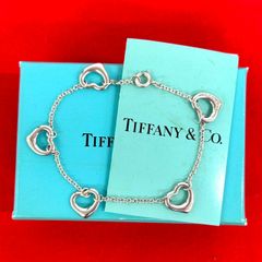 極 美品 箱付き TIFFANY&Co. ティファニー オープンハート