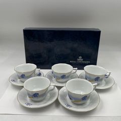 ロイヤルコペンハーゲン 絹谷幸二 カップ＆ソーサー 5客 V R5662C