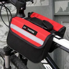 フレームバッグ フロントバッグ サイクルバッグ 防水 スマホ収納 便利 サイクリング 自転車バッグ M0602-7A9U-1のサムネイル