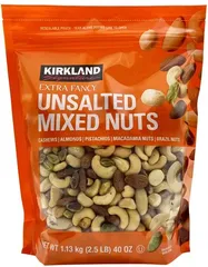 カークランドシグネチャー 無塩 ミックス・ナッツ 1.13kg Kirkland Signature Unsalted Mixed Nutsのサムネイル