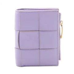 BOTTEGA VENETA 二つ折り財布 パープル - メルカリ