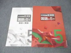 塾専用 小5 中学受験新演習 国語 下 状態良 017S5Cのサムネイル