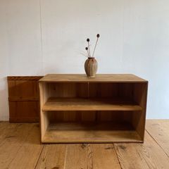 3段飾り棚 食器棚 木製棚 古道具 古家具 - メルカリ