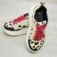 UGG アグ CA805 ダルメシアン柄 ハラコ 厚底スニーカー レディース