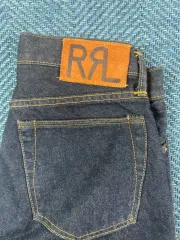 RRL(ダブルアールエル) スリムフィット ジャパン ウォーブン セルビッジ デニム パンツのサムネイル
