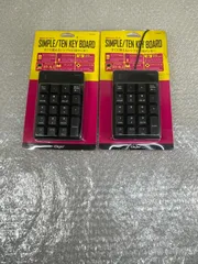 ◇Digio2 TNK-SU238BK USBテンキー 19mmキーピッチ 未使用 2台セットのサムネイル