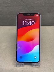 訳あり】 国内版 SIMフリー iPhone12 128GB パープル色 - メルカリ