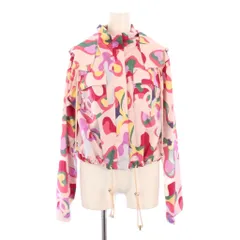 シャネル CHANEL 21AW ウインドブレーカー マウンテンパーカー ジャケット シルク 38 マルチカラー P70173V61773 /KHのサムネイル