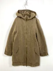 acuta アクータ ミドル丈 ジップアップ フード付き ｱｳﾀｰ 中綿 ジャケット size不明/茶 ◆■レディース