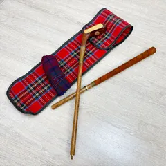 The Laird セントアンドリュース ハンドメイド 木製パター ステッキ 杖 スコットランド製 ケース付のサムネイル