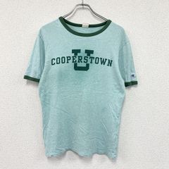 レトロ品】 ディズニー グーフィー タオル地 シャツ 男女兼用 緑 