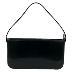 MargaretHowell(マーガレットハウエル) ハンドバッグ 黒 レザーのサムネイル
