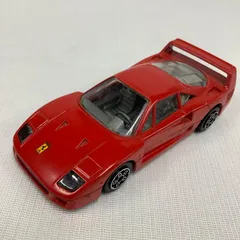 ミニカー　Bburago  フェラーリ　F40    1/43スケール　イタリア製　ダイキャスト製　現状品　Y032のサムネイル