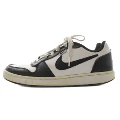 ナイキ NIKE エバノン ロー プレミアム Ebernon Low Premium スニーカー シューズ US8.5 26.5cm 黒 ブラック 白 ホワイト AQ1774-102 /AN16 ●Dのサムネイル