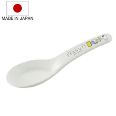 れんげ スヌーピー 子供用 日本製 （ プラスチック製 キャラクター スプーン 食器 カトラリー 鍋用 食洗機対応 食洗機使用可 食洗機OK 子供 子ども ベビー 赤ちゃん 持ちやすい なべ キッズ食器 和食器 鍋小物 )のサムネイル