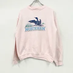 NORTHERN　スウェット/トレーナー　ピンク　古着のサムネイル