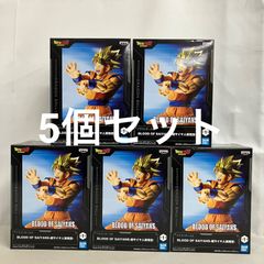 미개봉 DRAGON BALL BLOOD OF SAIYANS 슈퍼 사이어인 손오공 피규어 5개 세트 SF6045 c111