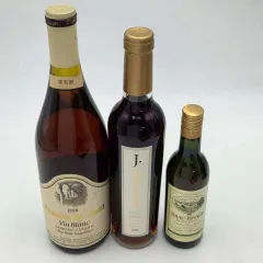 白ワイン 3本まとめ　Chateau St. Jean シャトー セント ジーン 1988　Joostenberg ユステンバーグ 2011　Beau-Rivage ボー・リバージュのサムネイル