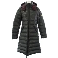 モンクレール MONCLER MOKA ダウンコート フーディ ロング 0 カーキ 020934931150 /KHのサムネイル