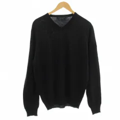 カナダグース CANADA GOOSE Livorno V Neck Vネックニット セーター 長袖 L 黒 6982M /KHのサムネイル