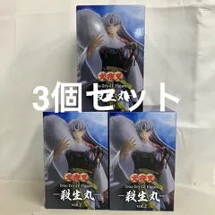 未開封 犬夜叉 Trio-Try-iT Figure 殺生丸 フィギュア 3個セット SF6047 c101