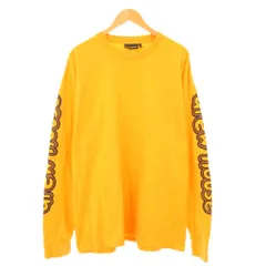 ドリューハウス drew house ロゴロングスリーブTシャツ カットソー ロンT 長袖 XXL 黄色 /KHのサムネイル