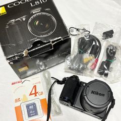 [무료우송] Nikon/니콘/COOLPIX/쿨픽스/L810/디지털 카메라/디지털 카메라/디지털 SLR 카메라/동작품/가동품/중고품/상자 첨부