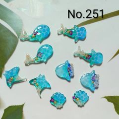 naviiインテリア-ハンドメイド作家-様 専用 海塗り 海の生き物パーツ