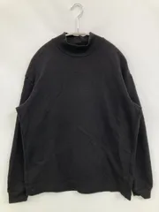UNIQLO U ユニクロユー スウェット S ブラック コットン スウェット 無地 長袖 メンズ レディース