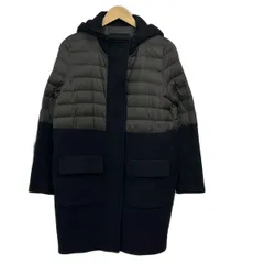 DOUBLE STANDARD CLOTHING(ダブルスタンダードクロージング) コート サイズF レディース美品  ダークグレー×黒 長袖/冬物のサムネイル