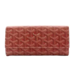 ゴヤール GOYARD ヴァレンヌ 長財布 二つ折り レザー 赤 /KHのサムネイル
