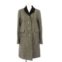 GUCCI グッチ チェスター コート 48ウール 比翼ボタン Lサイズ - メルカリ